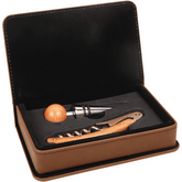 Engravable 2-Piece Wine Tool Set